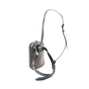 Louis Vuitton Utility Side Bag Solar Ray Waist Leather Macassar Brown Black
